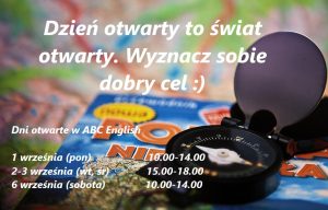 Dni otwarte w ABCENGLISH – Zapraszamy