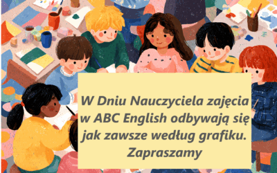 Dzień nauczyciela – Zapraszamy na zajęcia